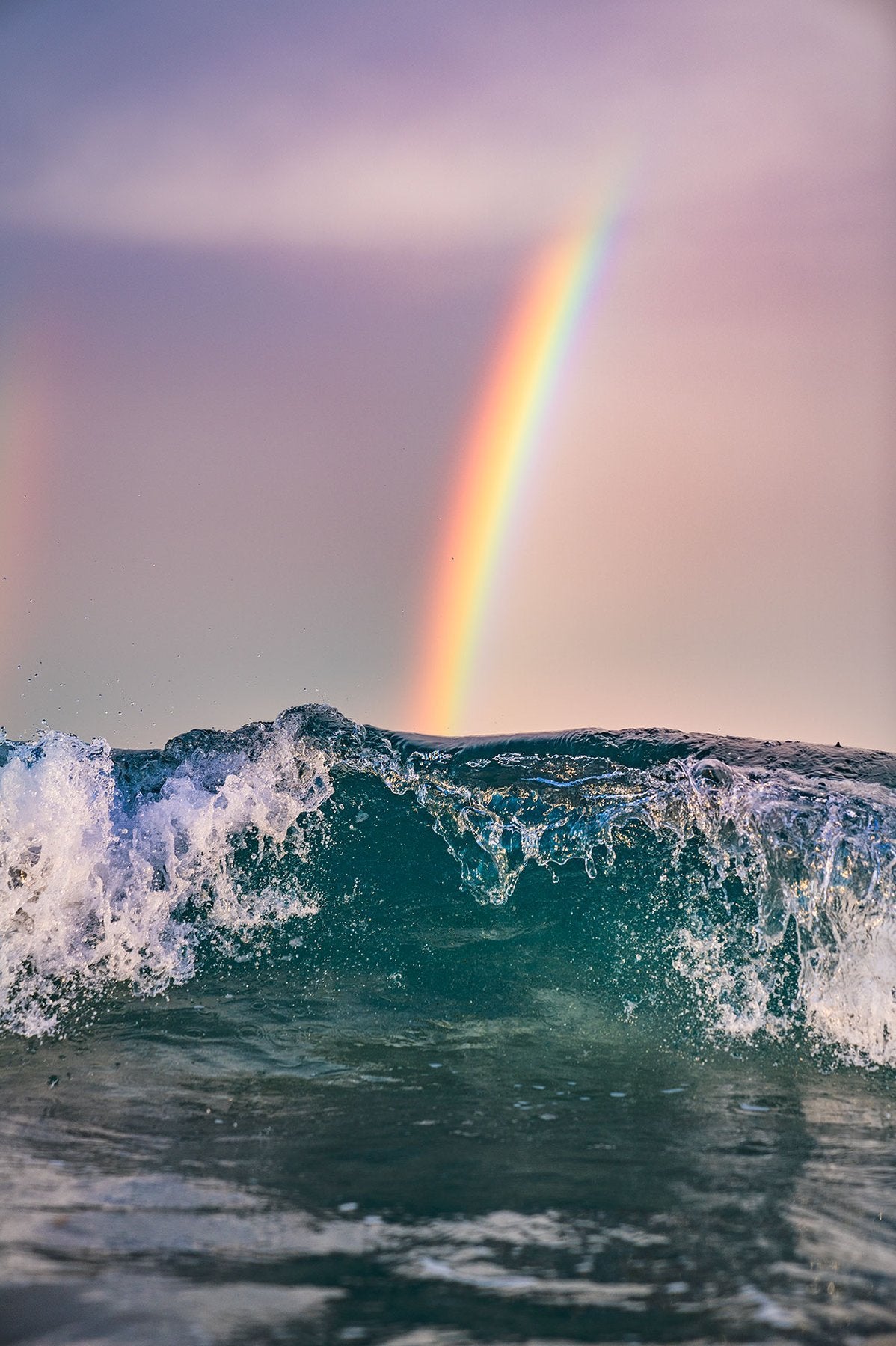 RAINBOW DROPS (METALLIC PRINT)